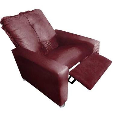 Imagem de Poltrona Gamer RANGER  Reclinável  - Beatriz Decor , BORDO