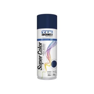 Imagem de Tinta Spray Tekbond Uso Geral Azul Escuro 350Ml/250G c/6 pcs