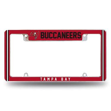 Imagem de Rico Industries NFL Tampa Bay Buccaneers Alternate 30,48 cm x 15,24 cm Moldura de placa automotiva para carro/caminhão/SUV