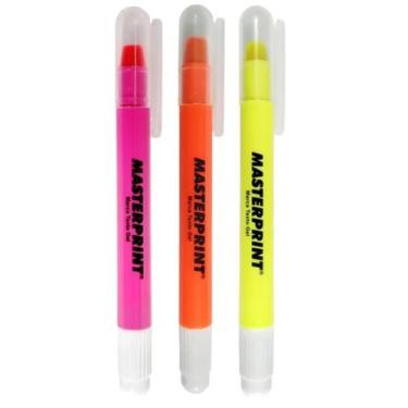 Imagem de Kit 3 Unidades Caneta Marca Texto Gel Premium Flex Mp-613 - MasterPrin