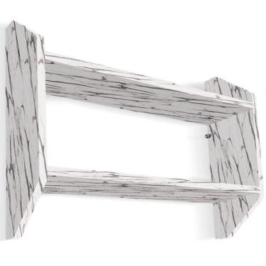 Imagem de Prateleira Nicho de Parede Livros Decorativa em MDF Aurea 56 x 15 - Vu