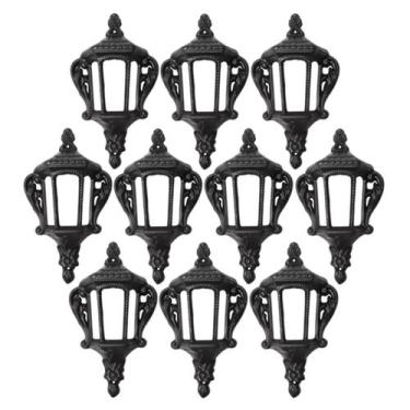 Imagem de Kit 10 Arandelas Externa Interna de Parede em Ferro Fundido - Uniclaud