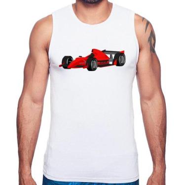 Imagem de Regata Carro de Corrida - Foca na Moda, Branco, GG