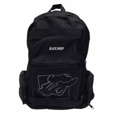 Imagem de Mochila Black Sheep FIBER Skatebag, Preto