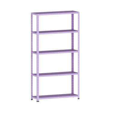 Imagem de Estante Montável de Aço Com 05 Prateleiras Com Reforço Pandin 1,75 X 0