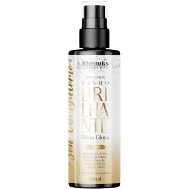 Imagem de Spray Capilar Banho Brilhante Efeito Gloss Redutor de Volume 200ml - R