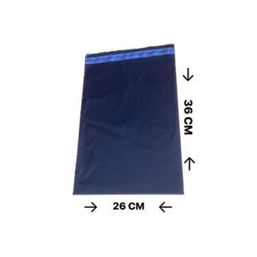 Imagem de Saco Envelope Plástico embalagem ecommerce 26x36 cm 250 unid - M&J