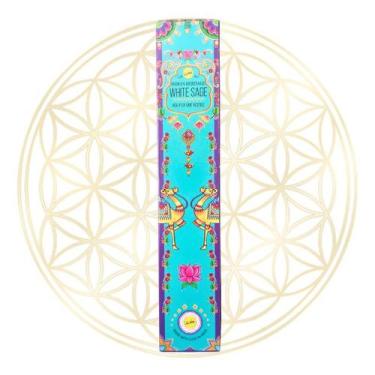 Imagem de Incenso de Massala SreeVani Indian Heritage Varetas Aromas, Sálvia Bra