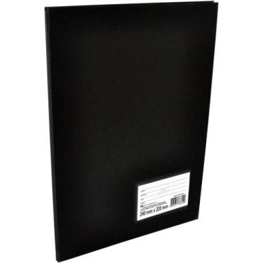 Imagem de Pasta Catálogo Percalux Ofício 50 Envelopes Médios Preta - DAC