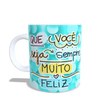 Imagem de Caneca xícara personalizada Aniversário com foto - Que você seja sempr