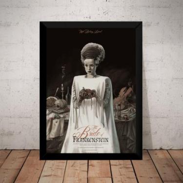 Imagem de Quadro A Noiva De Frankenstein Arte Filme Terror Classico - Fanarte