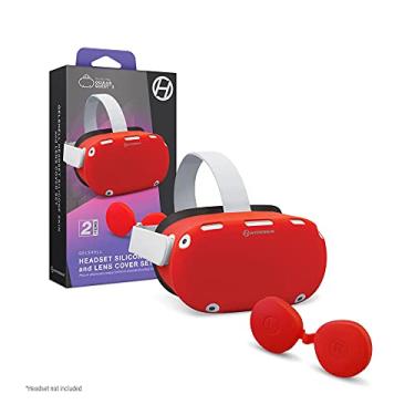 Imagem de Hyperkin GelShell Headset Silicone Skin and Lens Cover Set for Oculus Quest 2 (Red) - Oculus