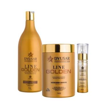 Imagem de Kit Para Hidratação Capilar Com Oléo Reparador Anti Frizz - DYUSAR Cos