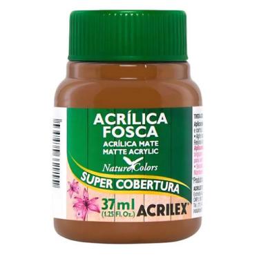 Imagem de Tinta acrilica fosca 37ml acrilex escolha a cor, 539 - SIENA NATURAL/F