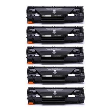 Imagem de Kit 05x Toner Laser Ce285a 285a 285 P1102 P1102w M1132 M1212 - Premium