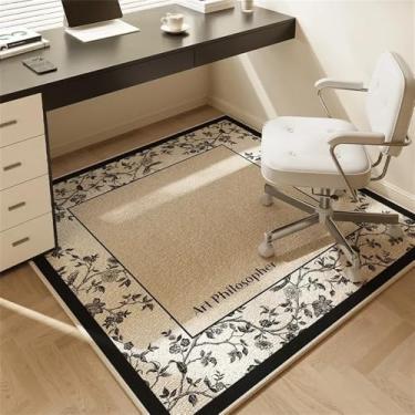 Imagem de HJZSZX Cadeira giratória Tapete de chão Tapete quadrado Tapete de estudo Penteadeira Tapetes de mesa Sala de estar Decoração de casa Tapetes de área de estar, SA2343, QT, A, 250x250cm