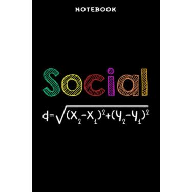 Imagem de Back to School - Notebook Fūnnÿ Pūn Sōciāl Distāncē Fōrmūlā Māth Qūārāntinē 2020 Gifts Prēmiūm Mēmē: 6x9 inch, over 100 pages/Lined Journal,Schedule,Notebook Journal,Financial,Personalized