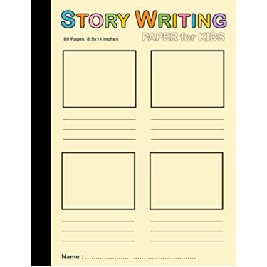 Imagem de Story Writing Paper for KIDS: Make a story writing, Storytelling Journal for kids, preschoolers, homeschooling, school supplies