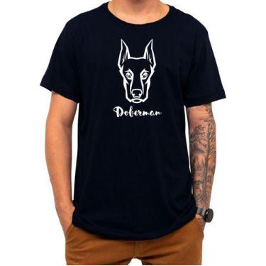 Imagem de Camiseta Pet Doberman Cachorro Raça Cão Presente Natal Roupa - Loja Cl