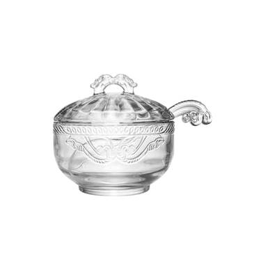 Imagem de Açucareiro Lyor em Cristal com Colher - 12 x 11,5cm