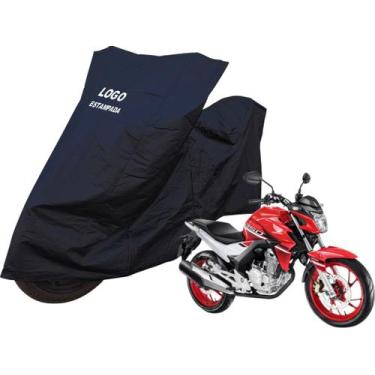 Imagem de Capa Impermeável Proteção Anti-UV Moto Honda CB 250F Twister - Mz