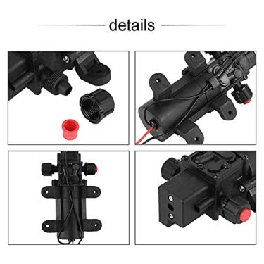 Imagem de 24V 80W 5,5L/min de Diafragma de água Auto-priming de Bomba de água, Material PPS, Alta Pressão, Resistente Ao Calor, Resistente a ácidos, Motor de ímã Permanente e Resistente a