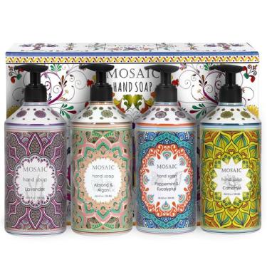 Imagem de Conjunto de Sabonetes para Mãos AnatoliaPhone Daphne Mosaic - 730ml (4
