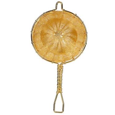 Imagem de Filtro infusor de chá MUNEFE Cobre puro, filtro de bule, filtro de bule de folha solta reutilizável para escritório doméstico