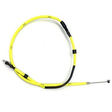 Imagem de Cabo de embreagem para Yamaha FZ6N 2004-2010 linha de fio inoxidável e acessórios de reposição de motocicleta de borracha peças amarelo