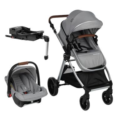 Imagem de Travel System Infanti, Romanzo Trio, com Isofix, Cinza Granizo