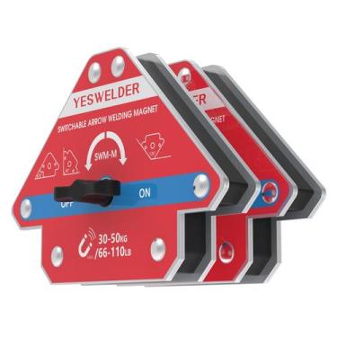 Imagem de Ímã de soldagem YESWELDER Switchable Arrow 30-50kg 2 peças