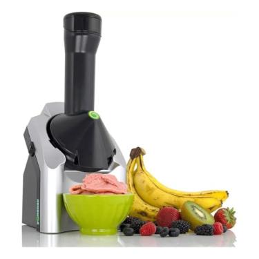 Imagem de Maquina De Fazer Sorvete Caseiro De Frutas Congeladas Sem Laticínios, 200W, 100% Saldável, 127v ou 220v (220v, Único)