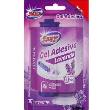 Imagem de Gel Adesivo Lavanda Aplicador + Refil de 38g para 6 Aplicações Sany Mi