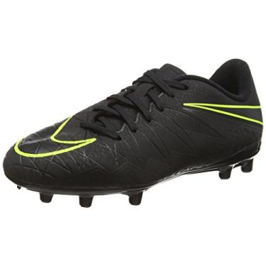 Imagem de Nike Jr. Hypervenom Phelon II FG Indoor Soccer Shoe (Sz. 3.5Y) Black