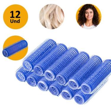 Imagem de Kit 50 Bobs Para Cabelo Formador de Cachos 16mm Salão de Beleza Casa D