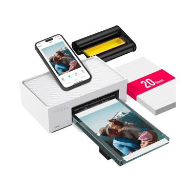 Imagem de Impressora fotográfica Liene 4x6 Wi-Fi de sublimação de tinta térmica