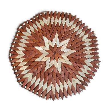 Imagem de Lugar Americano Madeira Clara Redondo Porta Pratos Sousplat