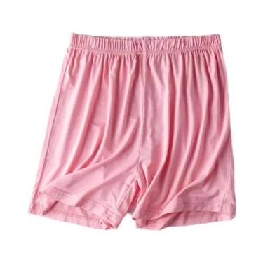 Imagem de Shorts De Verão Modal De Tamanho Grande, Calças De Pijama Soltas Casua