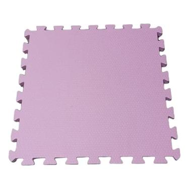 Imagem de Tatame Tapete Infantil EVA 50x50x1cm 10mm (Rosa bebê)