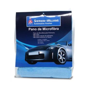 Imagem de Pano de Microfibra Lazzuril 40x40cm - C/ 4 Unidades