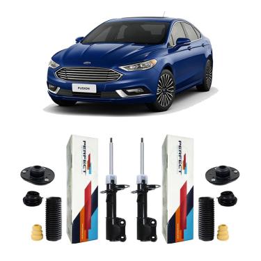 Imagem de 2 Amortecedor Kit Coxim Dianteiro Ford Fusion 2013 2014 15