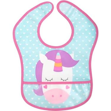 Imagem de Buba Babador Com Bolso Unicórnio Colorido