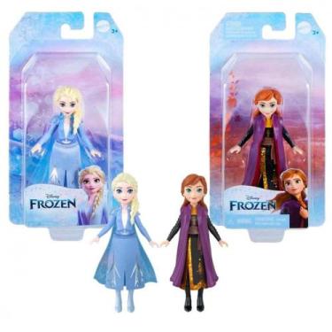 Imagem de Boneca Disney Frozen Mini Surpresa 9CM com Roupas Removíveis - Mattel