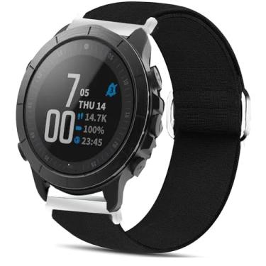 Imagem de Compatível com pulseira Wahoo ELEMNT Rival Smartwatch, pulseira de reposição ajustável de nylon elástico Lamshaw para homens e mulheres, compatível com smartwatch Wahoo ELEMNT Rival