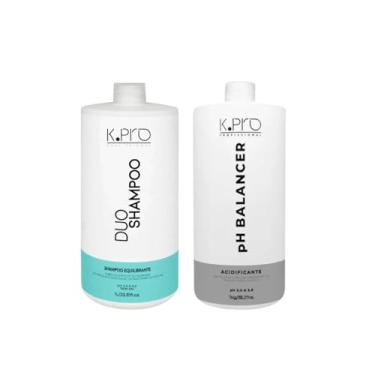 Imagem de Kit Shampoo Equilibrante Duo 1000ml + Acidificante Ph Balancer 1000ml - Kpro