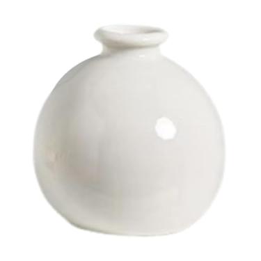 Imagem de WeiLaiKeQi Vaso de plantas, vaso de flores, prateleira, cozinha, escritório, mesa, casa, sala de estar, arranjo de flores, mini plantador, presente, de flores, Branco