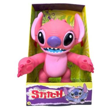 Imagem de Boneco Angel Rosa Boneca Filme Lilo e Stitch Articulado Vinil Grande 2