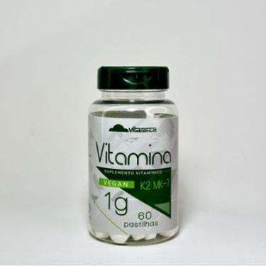 Imagem de Vitamina K2 MK-7 Vegano 100Mcg (60 Tabletes) Vita genus-Unissex