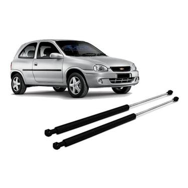 Imagem de Kit Par Pistão Amortecedor Tampa Traseira Porta Malas Corsa Hatch 2 Portas 1994 1995 1996 1997 1998 1999 2000 2001 2002