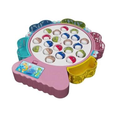 Imagem de Brinquedo De Pesca Elétrica Infantil Com Música, Peixe Giratório, Jogo
